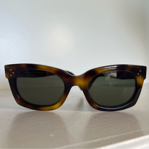 CELINE Sunglasses CL 41029/S Havana Green Lens - Picture 1 of 7